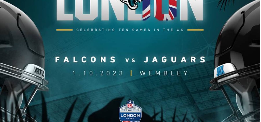 Atlanta Falcons vs Jacksonville Jaguars - NFL London Games 2023 Wembley  Stadium London Tickets